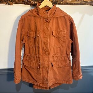 Universal Threads Cargo Military Jacket in Burnt Orange size M